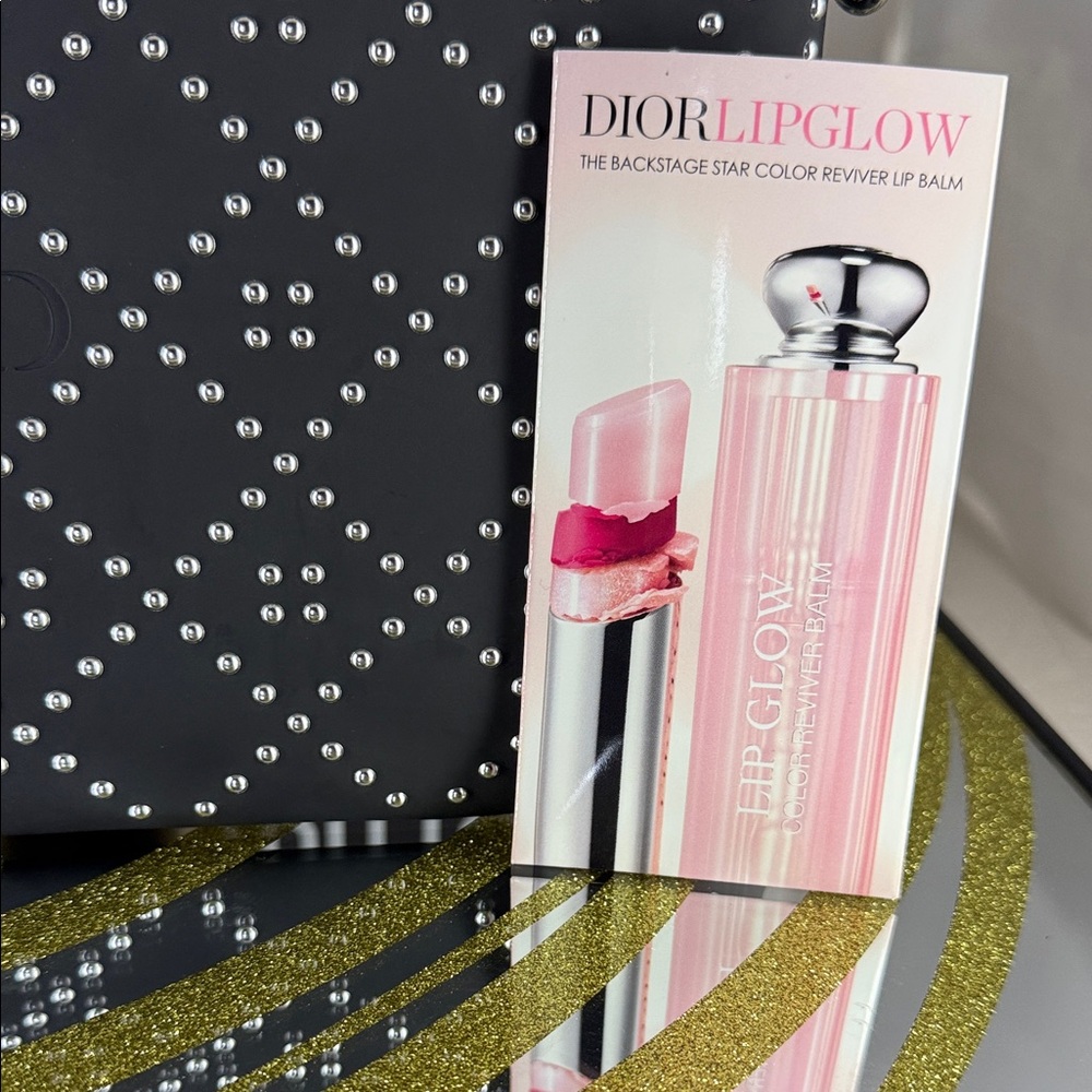 Dior Black Studded Handbag with Silver Details - Picture 4 of 5